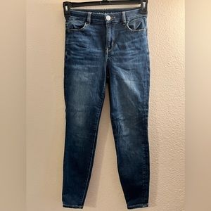 American Eagle curvy High-rise jeggings size 0short